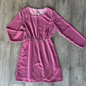 J. Crew Women's Mini Dress in Deep Pink
